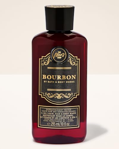 Image of Bath & Body Works Bourbon 3-in-1 Hair, Face & Body Wash 295 ml / 10 foz US
