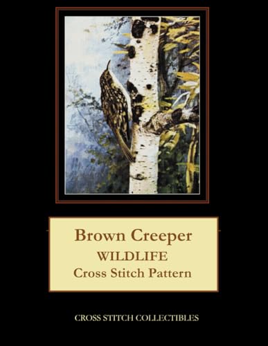 Brown Creeper: Wildlife Cross Stitch Pattern
