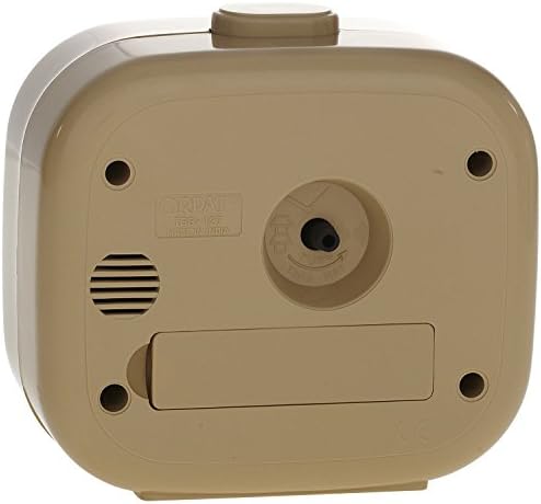 Orpat Abstract Beep Alarm Analog Clock (Apricot, Tbb-127)