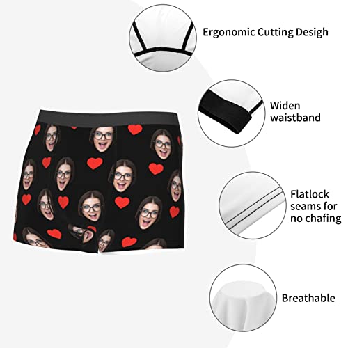 Personalized Boxers for Men Custom Underwear with Face Photo Customized Boyfriend Husband Valentine's Birthday Gifts2