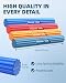 Fitense Flex Therapie Bar Kit, 10/20/30/40LBS Widerstand Bar, Tennisarm Therapie Bar, Twist Hand Exerciser Bars für Relief Tennisarm, Golfer Ellenbogen, & Tendinitis, Verbesserung der Griffstärke