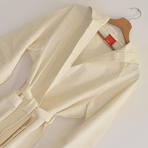 Albornoz con capucha Gabel Golf de puro algodón premium 520 beige en talla L 3