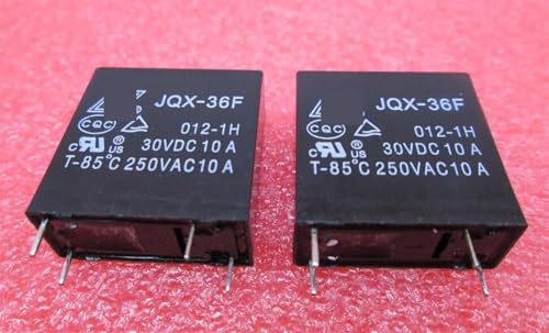 Relais électromécanique JQX-36F 012-1H 12VDC miniature DIP4 pour automatisme
