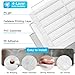 Art3d 11.4 x 9 Inch Heavy-Duty Peel and Stick Backsplash for Home Décor, 10-Pack Vinyl Wall Tiles for Kitchen Countertop, White
