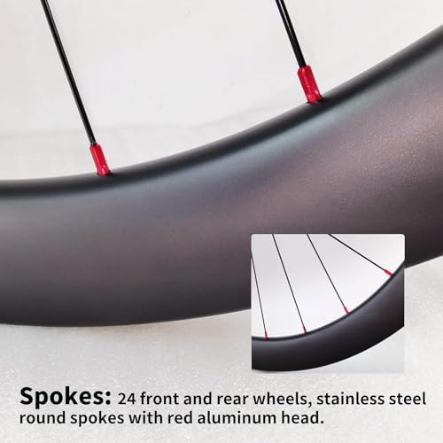 Roues route carbone 700C : éliminez le poids et roulez plus vite - 6