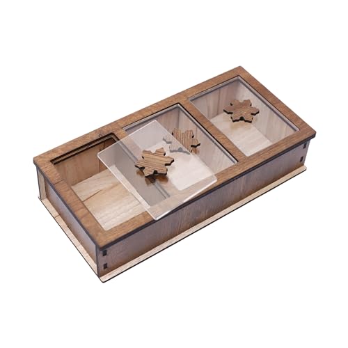 Image of Decorative Rectangle Empty DryFruits Storagebox /Wooden DryFruitbox /Sweetsbox /Wooden Dry Fruitbox /Giftbox /Mukhwashbox, Sopari Storagebox