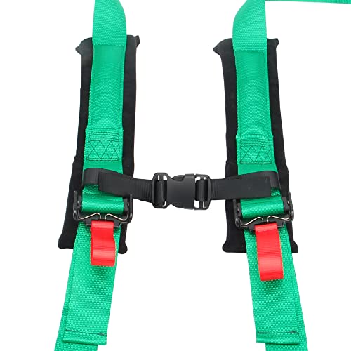 Spaorcco 4 Point Racing Harness Snap-In 2" Safety Seat Belt Buckle For Most Car,Sim Rig,Utv,Rzr,Sxs,Go Kart And Golf Cart Harness #TOP2