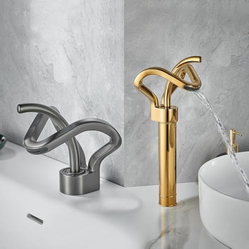 Robinet de lavabo cascade à levier unique pour moderniser facilement une salle de bain