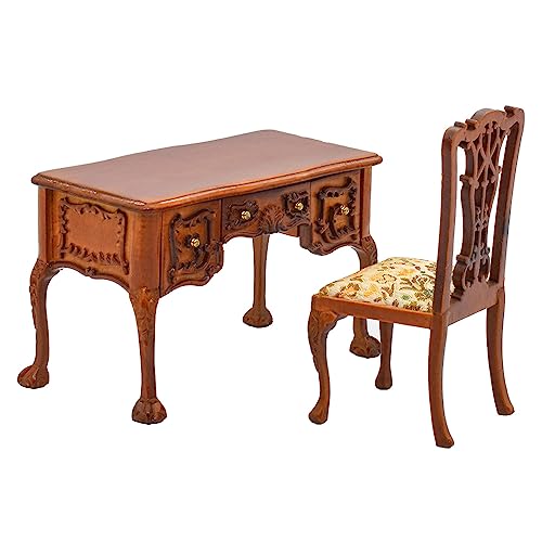 iLand Rococo Dollhouse Furniture 1:12 Scale Dollhouse Wooden Collectibles