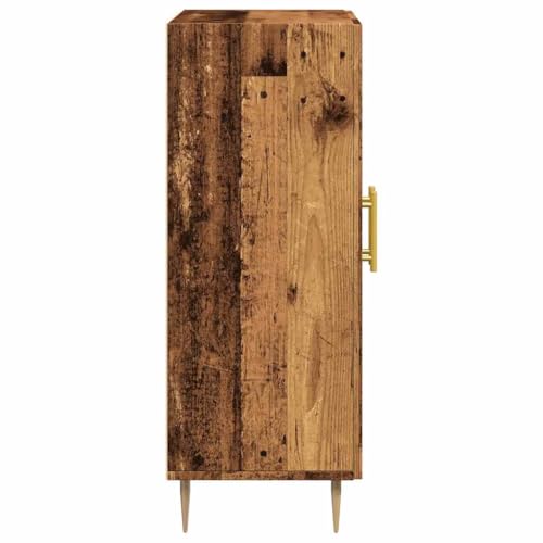 Mueble auxiliar estrecho de madera para optimizar pasillos pequeños 6