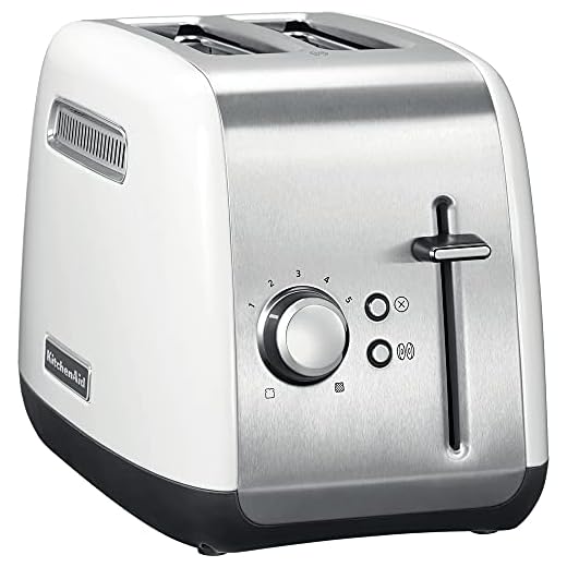 KitchenAid TOASTER FÜR 2 SCHEIBEN – CLASSIC - Weiss 5KMT2115EWH