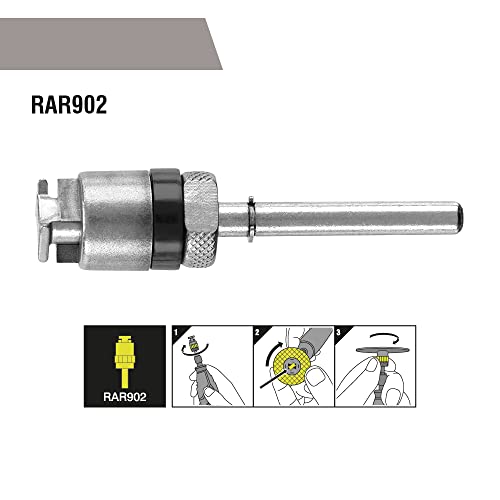Ryobi RAR902 3.2 mm Twist Lock Mandrel (Single), Grey, 1 pc - Image 2