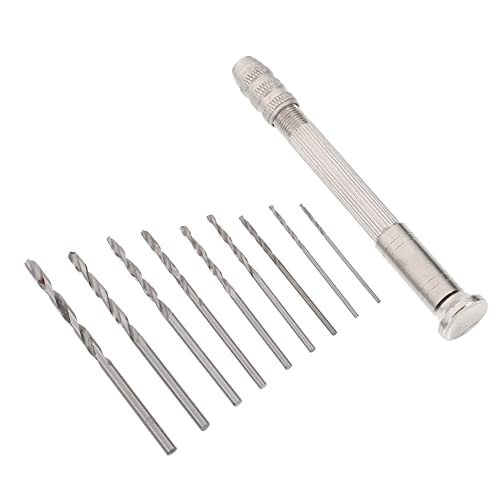 Generic Hand Drill for Jewelry Making 1 Set Precision Tools Manual Drill Set for Wood Beads Res