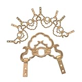 Design classique : dotés d'un design antique de style chinois, crochets ajoutent une touche d'élégance classique, adaptés décoration intérieure qui combine des cintres de cadre photo traditionnels et chinois, des cintres d'horloge