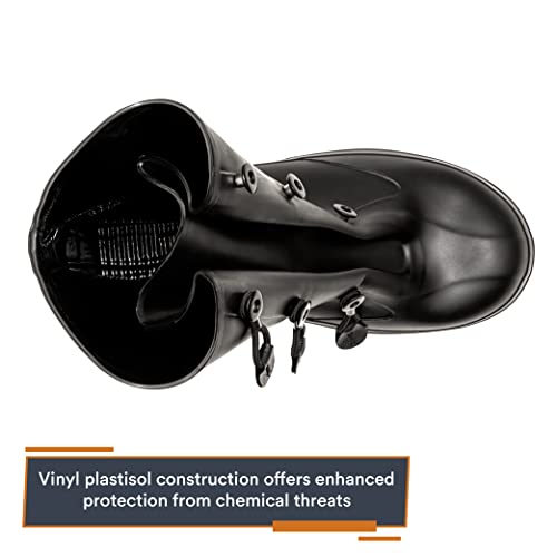 Mira Safety Combat Overboots For Long-Lasting Cbrn Protection - Lightweight, Durable, & Sturdy Construction Protective Footwear - Comes In Different Sizes (Size Lg) #TOP2