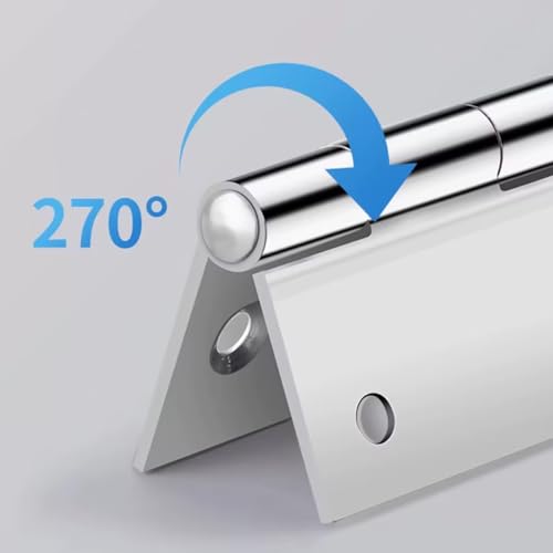 6 Stück Scharniere Klappbar 75 * 50 * 1.5mm Edelstahl Türscharniere Klavierband Türscharnier Schaniere Flachscharnier Tür Scharnier Set Hinges Für Holztüren Fenster Schränke Mit 36 Schrauben