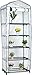 Produktbild Bramble - Premium Garten Foliengewächshaus für Balkon & Terrasse mit 5 Regalen, Stahlrahmen & Verstärkter PVC-Abdeckung - Stabil & Einfach zu Montieren - 193x69x49cm Weiß