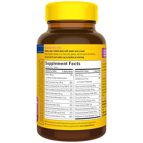 Nature Made Multivitamin for Women 50+ No Iron, 90 Tablets - image 9