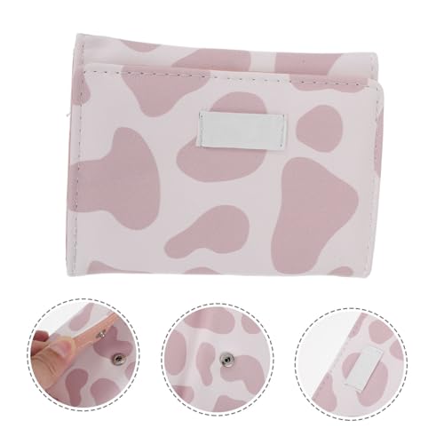 KESYOO PU Mini Wallet for Women Multi Compartment Fashion Change Purse with Capacity Durable PU Material Compact Storage for Cards Cash Coins Cute Cartoon Style for Travel Shopping3