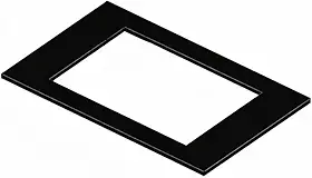 Tampo para cooktop 4, 5 E 2 bocas, com 2un mão francesa para cozinha.(2 BOCAS)