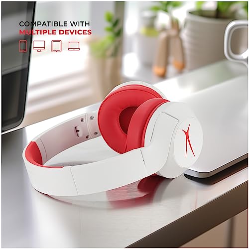 Image of Altec Lansing Kid Safe Noise Cancelling Wireless Headphones 15H Battery, 85dB Volume Limit, Foldable Design Powerful Sound, Active Noise Cancellation Perfect for Kids Ages 7+