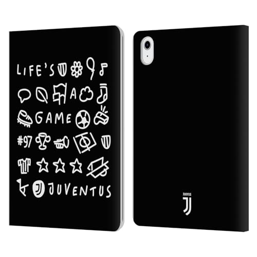 Funda iPad Air 2022 Juventus infantil tipo libro de cuero sintético y soporte