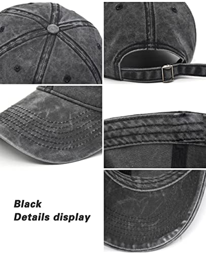 Lgbt Embroidered Baseball Hat Pride Rainbow Denim Hats Pride Baseball Hats Lgbt Embroidery Hat For Men Women Black #TOP2