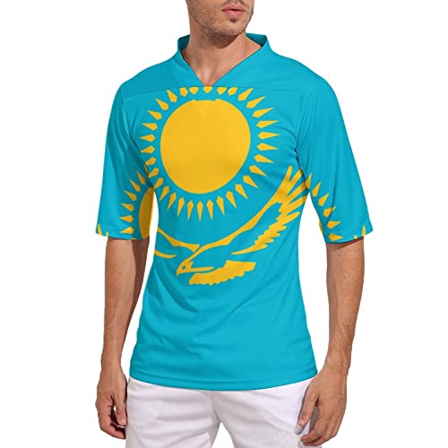 Vnurnrn Kazakhstan Flag Men's Training Jersey