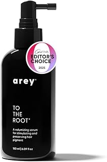Arey To The Root Hair Serum for Women & Men | Slows Grey Hair Growth & Preserves Pigment in 3-6 Months | Promotes Healthier Hair & Adds Volume | Vegan, Oil-Free, Scent-Free Formula (3 Months)