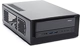 Antec ISK 300-150 Mini-ITX Desktop Computer Case with 150 Watt Power Supply, Quiet 80mm Side Fan Pre-Installed, 3 Drive Bays and Mini-ITX Motherboard Support