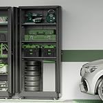 INTERGREAT Metal Storage Cabinet with Wheels, 73" H Rolling Metal Cabinets with Doors and Shelves, Black Steel Lockable Cabinet on Wheels for Garage Storage - Image 2