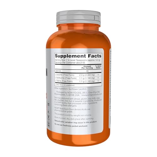 Now Foods, Sports, Branched Chain Amino Acid Powder, 12 oz (340 g)