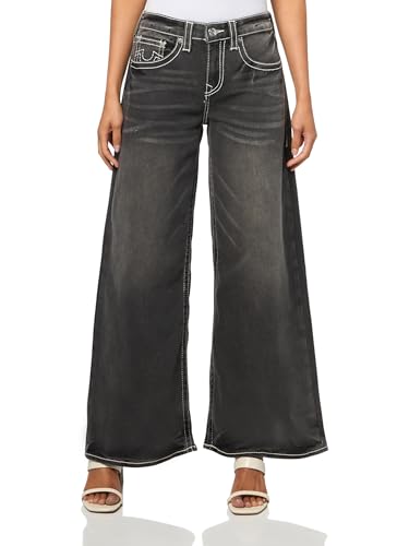 Jean baggy True Religion femme rouge idéal pour vos sorties urbaines branchées
