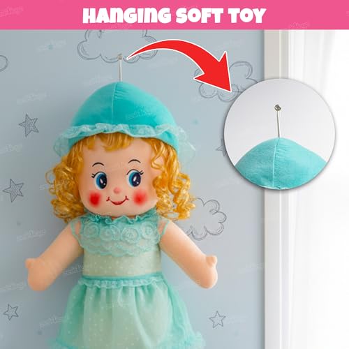 Image of Zest 4 Toyz Doll for Girls (55 cm) Big Size Doll | Soft Doll Toy Gift for Kids | Big Size Stuffed Toy for Kids & Toddlers | Birthday Gifts for Girls - Multicolor