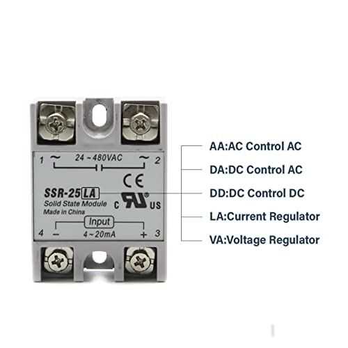 SSR Relais à semi-conducteurs SSR-25LA régulateur tension AC - 4