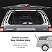 Maxpow 2Pcs Rear Window Glass Lift Supports Struts Compatible with Wrangler 97-06 SG214012 4249