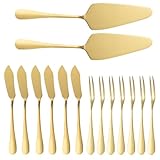 Ustensiles de cuisine de service : manche ergonomique, dentelé d'un côté, pratique pour couper et utilisable au quotidien en cuisine et à la pâtisserie