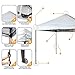 KITADIN Pop up Canopy Tent 10x10 FT Commercial Instant Shelter Outdoor Canopies with Wheeled Carry Bag, 4 Canopy Sand Bags (White)