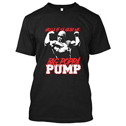 WCW Scott Steiner Big Poppa Pump Classic S 3XL Shirt DMN103 - Tshirt Black