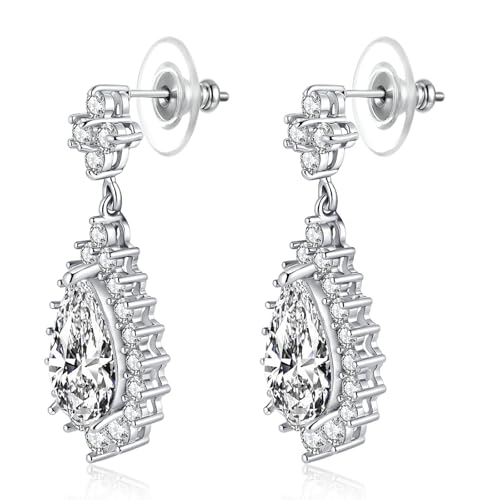 Hazifes Earring Backs for Heavy Droopy Earrings - 12mm/0.47 Inch Large Secure Locking Backs for Women & Men for Any Occasion, Durable and Stylish Earring Backing Replacement for Studs, Silver 6 PCS by Hazifes - Image 3