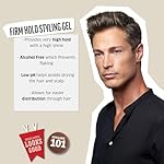 American Crew Men's Hair Gel, Firm Hold, Non-Flaking Styling Product, 13.1 fl oz - Image 2