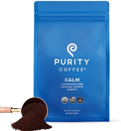 CALM Decaf Medium Roast Ground (12oz Bag)