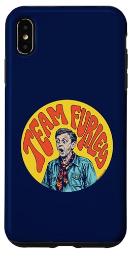Mr.Furley Team Furley Retro Three's Company Funny Throwback �X�}�z�P�[�X iPhone XS Max �p