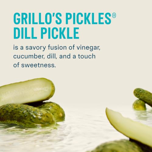 Image of Liquid I.V. Hydration Electrolytes, Grillo's Dill Pickle, 10 Count | Scientifically Formulated | Clinically Proven Hydration | No Artificial Sweeteners | Non-GMO | Vegan | Powder Drink Mix