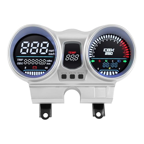 Tableau de bord moto défectueux ? Changez pour ce compteur LED Honda CBF250