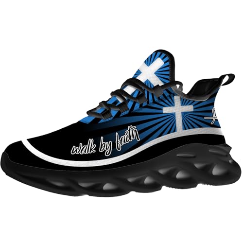 Men's Women's Faith Shoes Walk by Faith Sneakers Running Tennis Shoes Gifts for Men Women