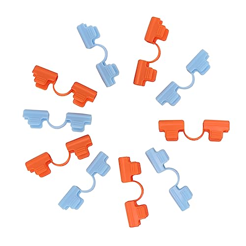 UKCOCO 10 Pezzi Clip Fissaggio Serra Morsetti per Pellicola Rete Ombreggiante e Protezione Piante Resistente e Freddo per Tubi Facile Installazione e