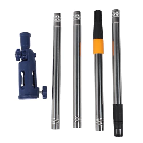 Extensor de Pincel de Pintura, Plástico de Acero Inoxidable, Rodillo de Pintura Giratorio de 180 Grados, Poste de Extensión para Pintura de Bordes de Esquina, Adecuado para