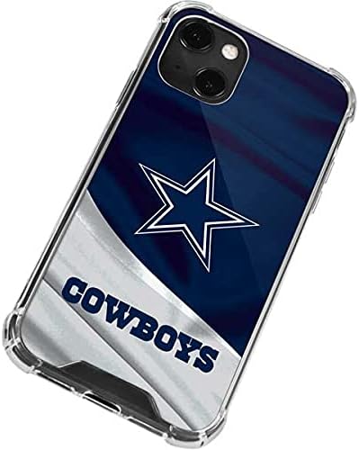 Skinit Clear Phone Case Compatible with iPhone 13 Mini - Officially Licensed NFL Dallas Cowboys Design