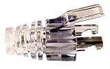 weltron 2007  Platinum Tools 202035J EZ-RJ45 CAT5E - Serracavo trasparente, confezione da 100, 202035, Clear